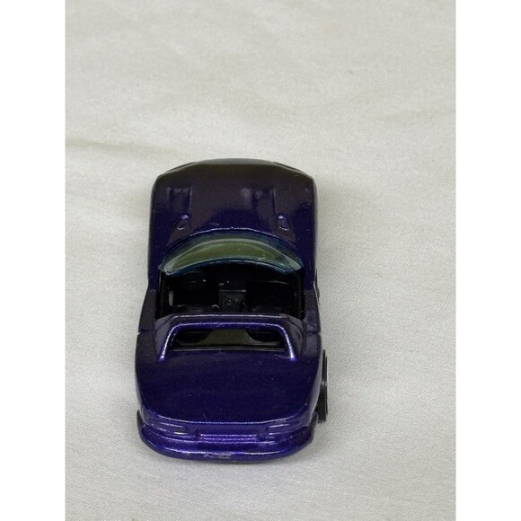 Dodge Viper Flames Hot Wheels 1992 Loose Purple Convertible Vintage 1:64 Diecast - Picture 5 of 9